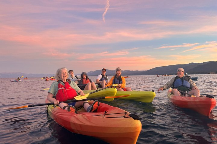 Sunset Kayak Tour in Tahoe City - Photo 1 of 25